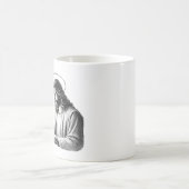 Jezus redt in de Cloud - Grappige Jezus Meme Koffiemok (Center)