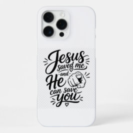 Jezus Redt iPhone 16 Pro Max Hoesje