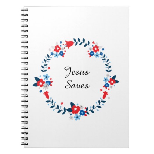 Jezus Redt Notitieboek (Voorkant)