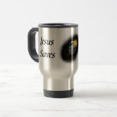 Jezus redt reismoer reisbeker (Voorkant links)