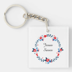 Jezus Redt Sleutelhanger