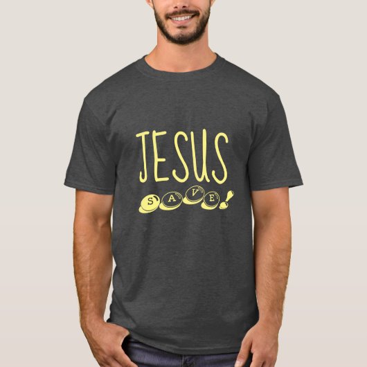 Jezus Redt! T-shirt (Voorkant)