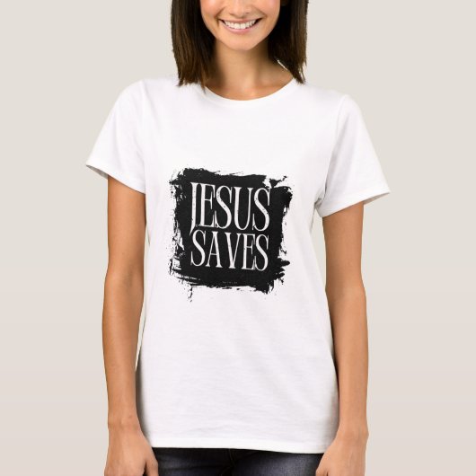 Jezus Redt T-shirt (Voorkant)