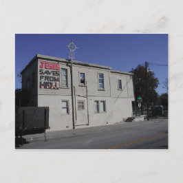 Jezus redt uit de hel briefkaart