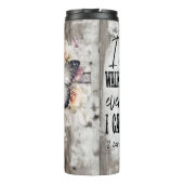 Jezus Religieus Geloof God Bijbel Gebed Thermosbeker (Achterkant)