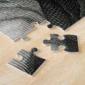 Jezus Religieuze Monochrome Legpuzzel (Zijkant)