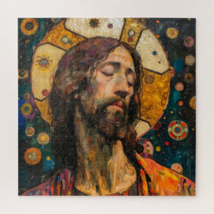 Jezus. Religieuze symboliek Legpuzzel