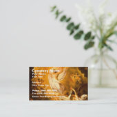 Jezus reurrectie visitekaartje (Staand voorkant)