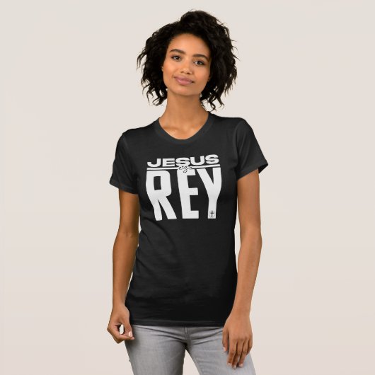 Jezus, Rey! T-shirt (Voorkant volledig)