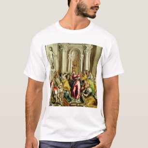 Jezus Rijdt de Merchants van de tempel T-shirt