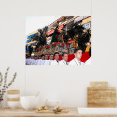 Jezus rijdt met een ezel, Palm Sunday Poster (Keuken)