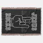 Jezus Rocks Bijbels Festival Deken (Voorkant)