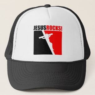 Jezus Rocks! Trucker Pet