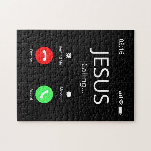 Jezus roept - Christelijk Legpuzzel (Horizontaal)