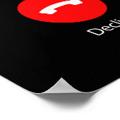 Jezus roept - Christelijk Poster (Hoek)