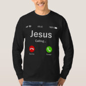 Jezus roept - Christelijk T-shirt (Voorkant)