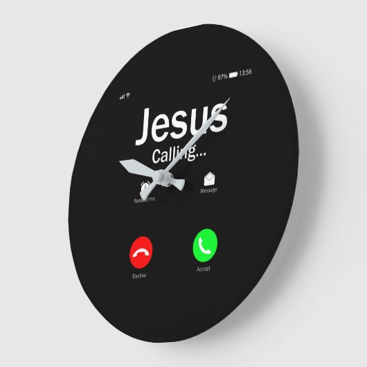 Jezus roept grote klok (Hoek)