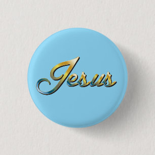 Jezus Ronde Button 3,2 Cm