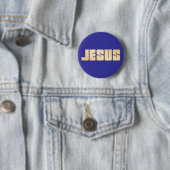 Jezus Ronde Button 5,7 Cm (In situ)