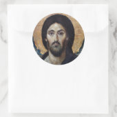 Jezus Ronde Sticker (Tas)