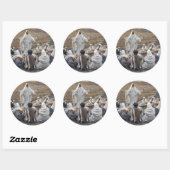 Jezus Ronde Sticker (Vel)