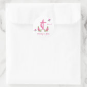 Jezus Ronde Sticker (Tas)