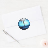 Jezus Ronde Sticker (Envelop)