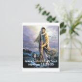 Jezus Savior van mijn ziel Briefkaart (Staand voorkant)