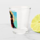 Jezus schoot glas! shot glas (Rechts)