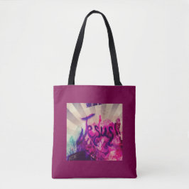 Jezus! Schoudertas Tote Bag