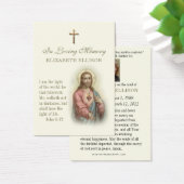 Jezus Scripts Funeral Prayer Kaart (Bureau)