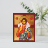 Jezus Seeker van de verloren schapen Briefkaart (Staand voorkant)