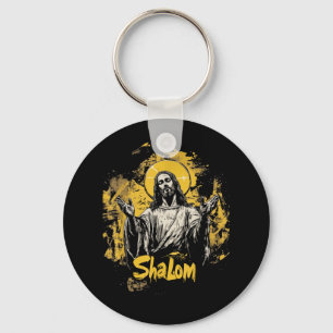 Jezus Shalom De Heer Mijn Vrede De Heer Is Vrede Sleutelhanger