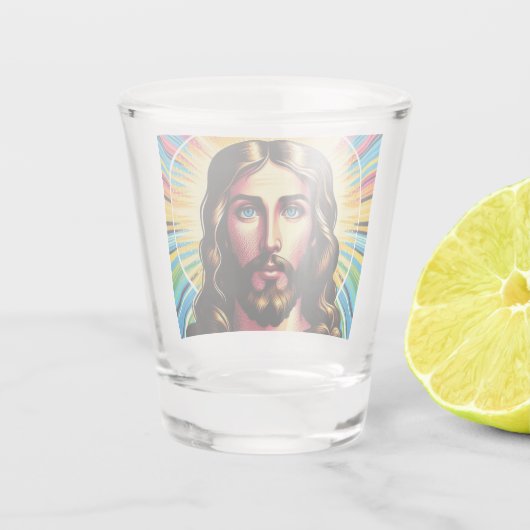 Jezus shotglazen! Shot Glas (Achterkant)