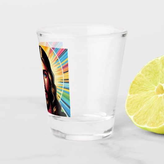  Jezus shotglazen! Shot Glas (Rechts)