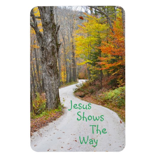 Jezus Shows de weg Magneet (Verticaal)