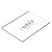 Jezus Shroud van Turijn Heilig gezicht van Jezus Notitieboek (Linkerzijde)