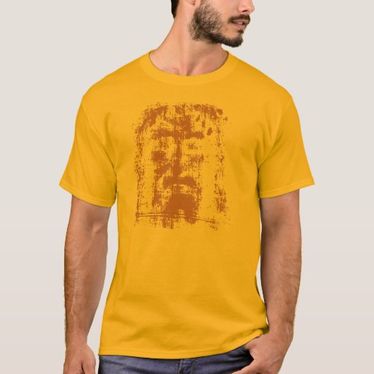 Jezus, Shroud van Turijn T-shirt (Voorkant)