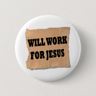 Jezus Sign (Button) Ronde Button 5,7 Cm