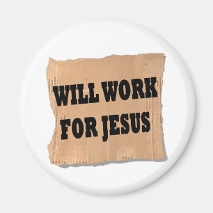 Jezus Sign (Magnet) Magneet