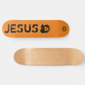 Jezus skateboard, 8 1/8 inch dek persoonlijk skateboard (Horizontaal)