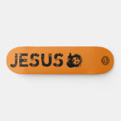 Jezus skateboard, 8 1/8 inch dek persoonlijk skateboard (Horizontaal)