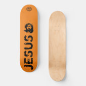 Jezus skateboard, 8 1/8 inch dek persoonlijk skateboard (Voorkant)