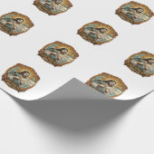 Jezus Slechte Autocorrect Bericht Baas Vernederend Cadeaupapier (Hoek)