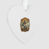 Jezus Slechte Autocorrect Bericht Baas Vernederend Ornament (voorkant)