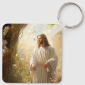 Jezus Sleutelhanger (Achterkant)