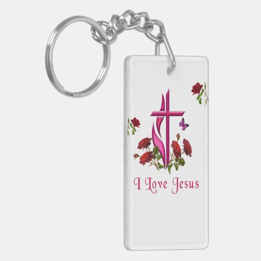 Jezus Sleutelhanger (Voorkant Links)