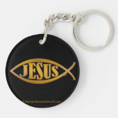 Jezus Sleutelhanger (Achterkant)