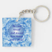 Jezus sleutelhanger (Achterkant)