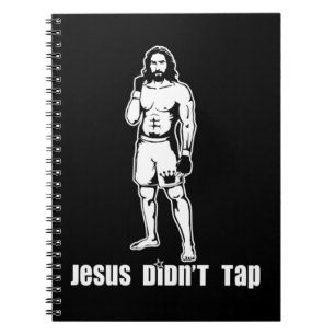 Jezus sloot niet aan op MMA T-ShirtJesus.... greep Notitieboek
